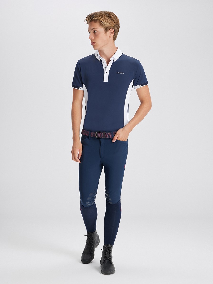 LEONARDO NAVY MEN'S KNEE GRIP PRO BREECHES 