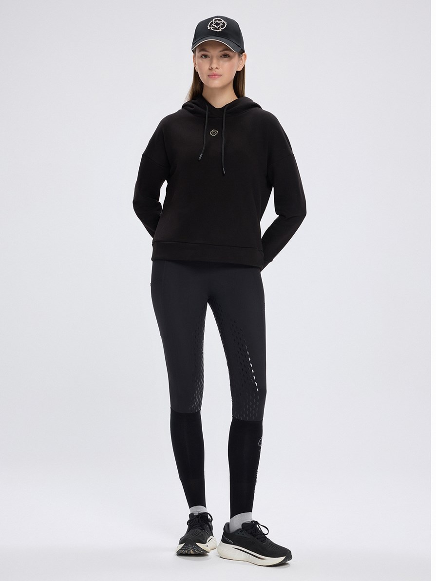 ODESA BLACK WOMEN'S HOODIE