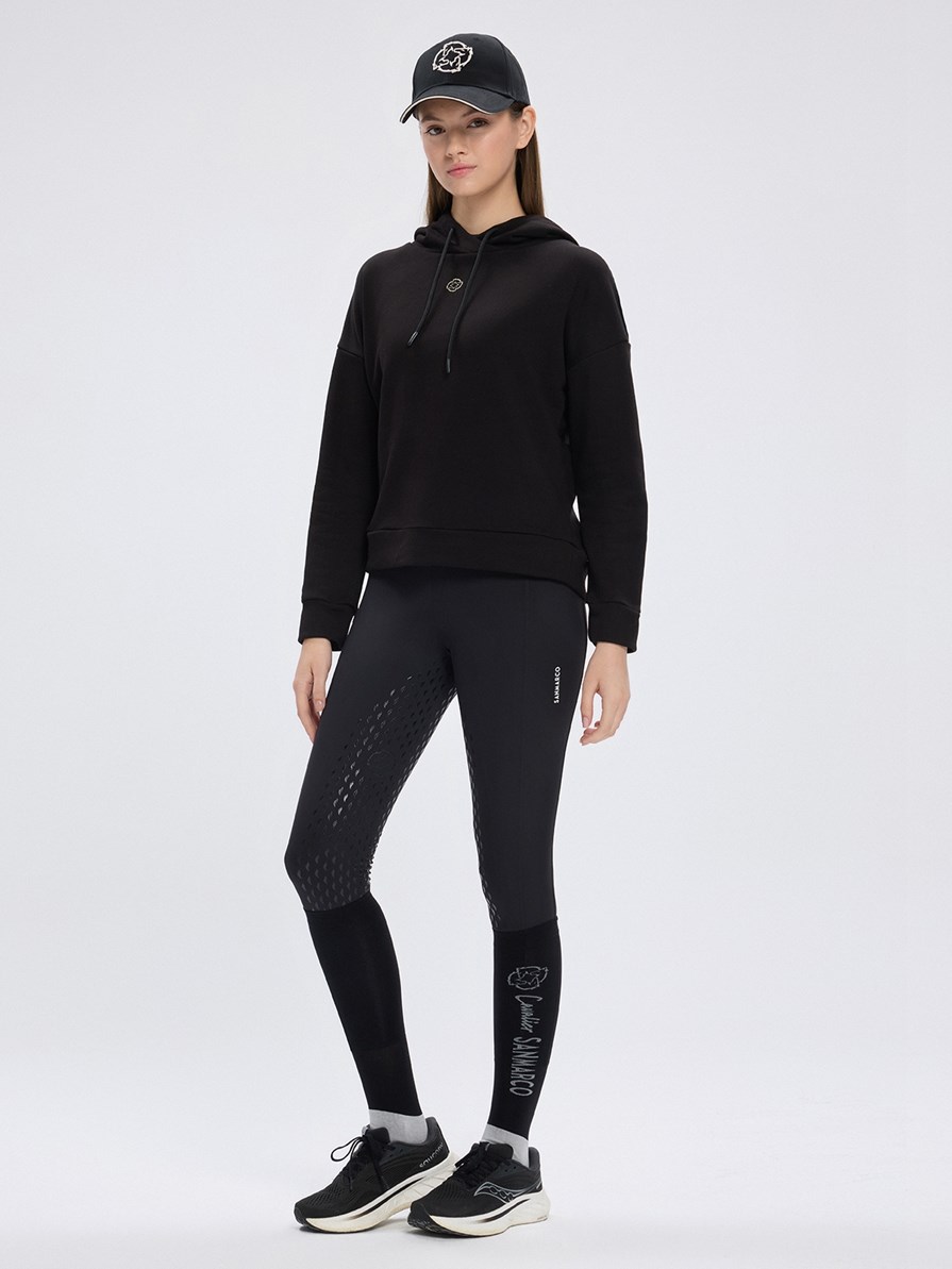 ODESA BLACK WOMEN'S HOODIE
