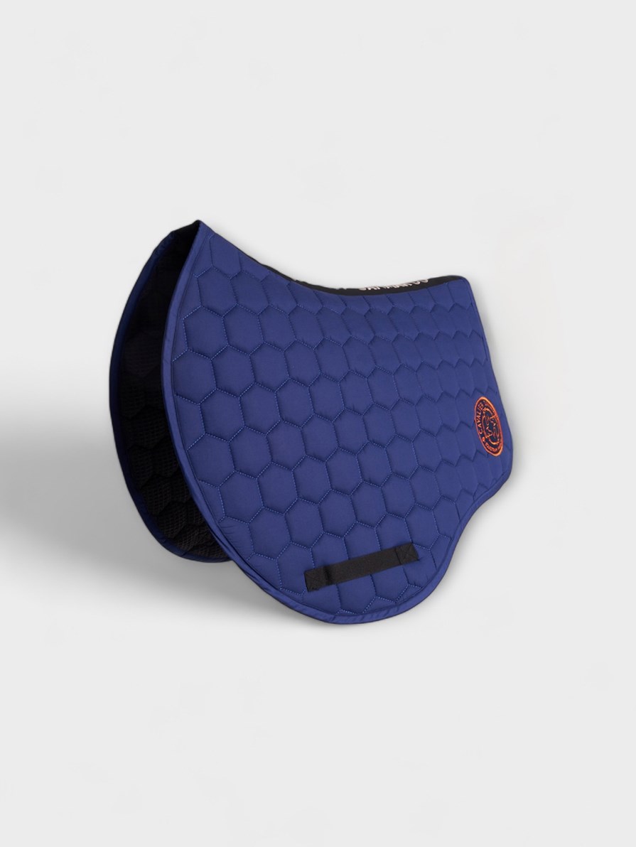 PARIS-P ELECTRIC BLUE HONEYCOMB SADDLEPAD