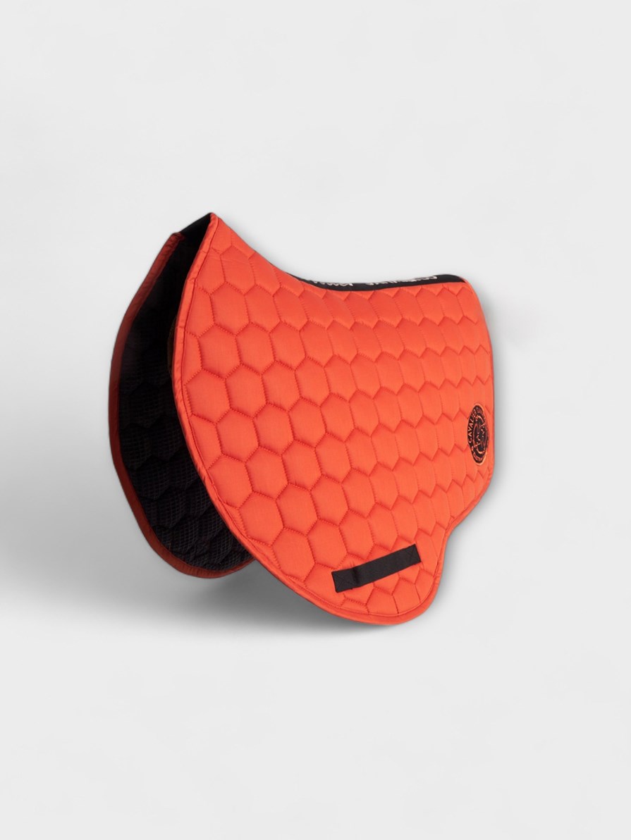 PARIS-P ORANGE HONEYCOMB SADDLEPAD