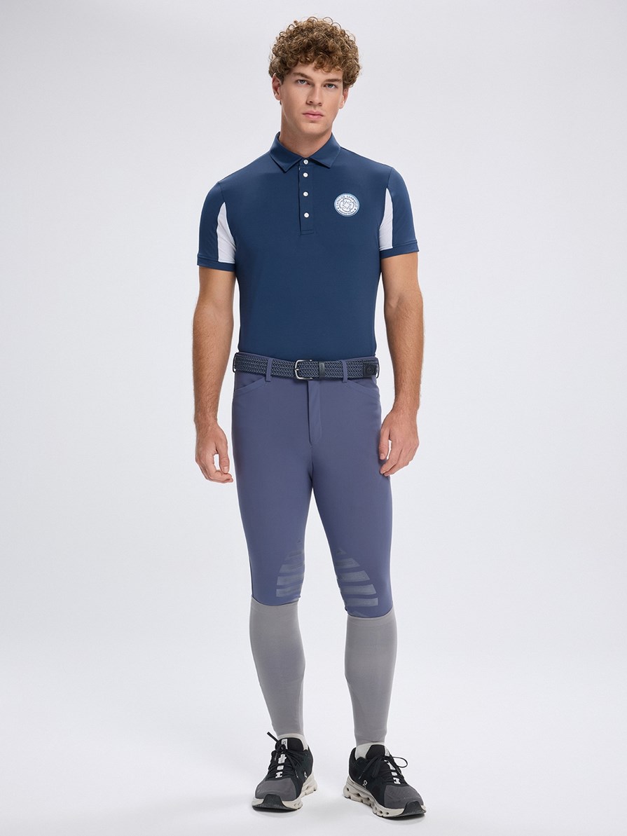 SAN DIEGO OBSIDIAN BLUE MEN'S TECH TRAINING POLO SHORT SLEEVE 