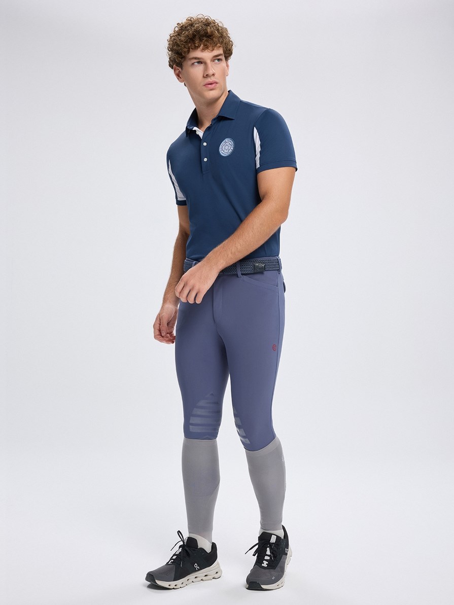 SAN DIEGO OBSIDIAN BLUE MEN'S TECH TRAINING POLO SHORT SLEEVE 
