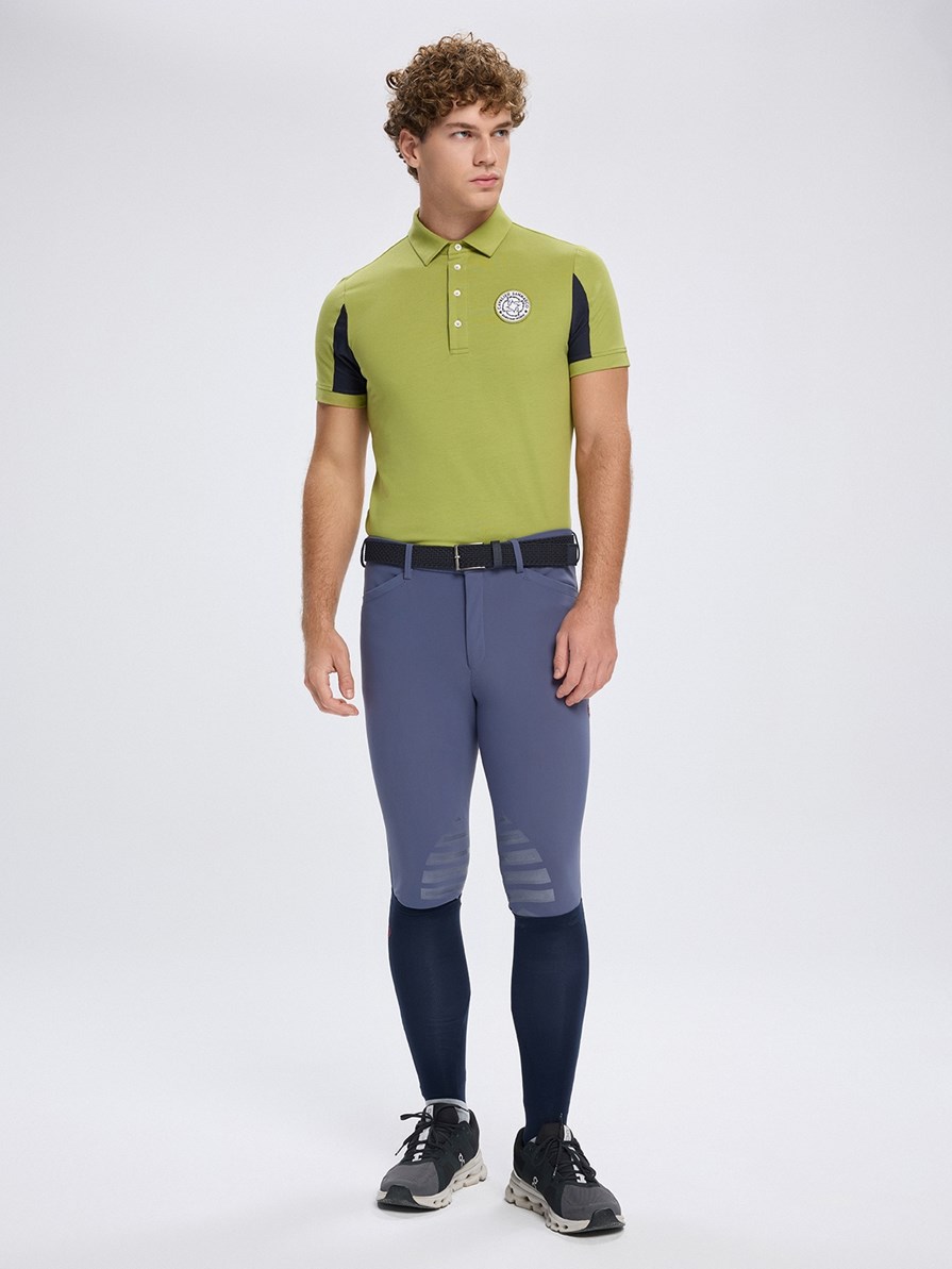 SAN DIEGO PISTACHIO GREEN MEN'S TECH TRAINING POLO SHORT SLEEVE 