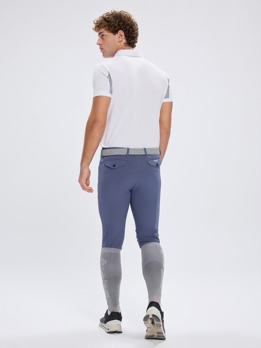 SAN DIEGO WHITE MEN'S TECH TRAINING POLO SHORT SLEEVE 