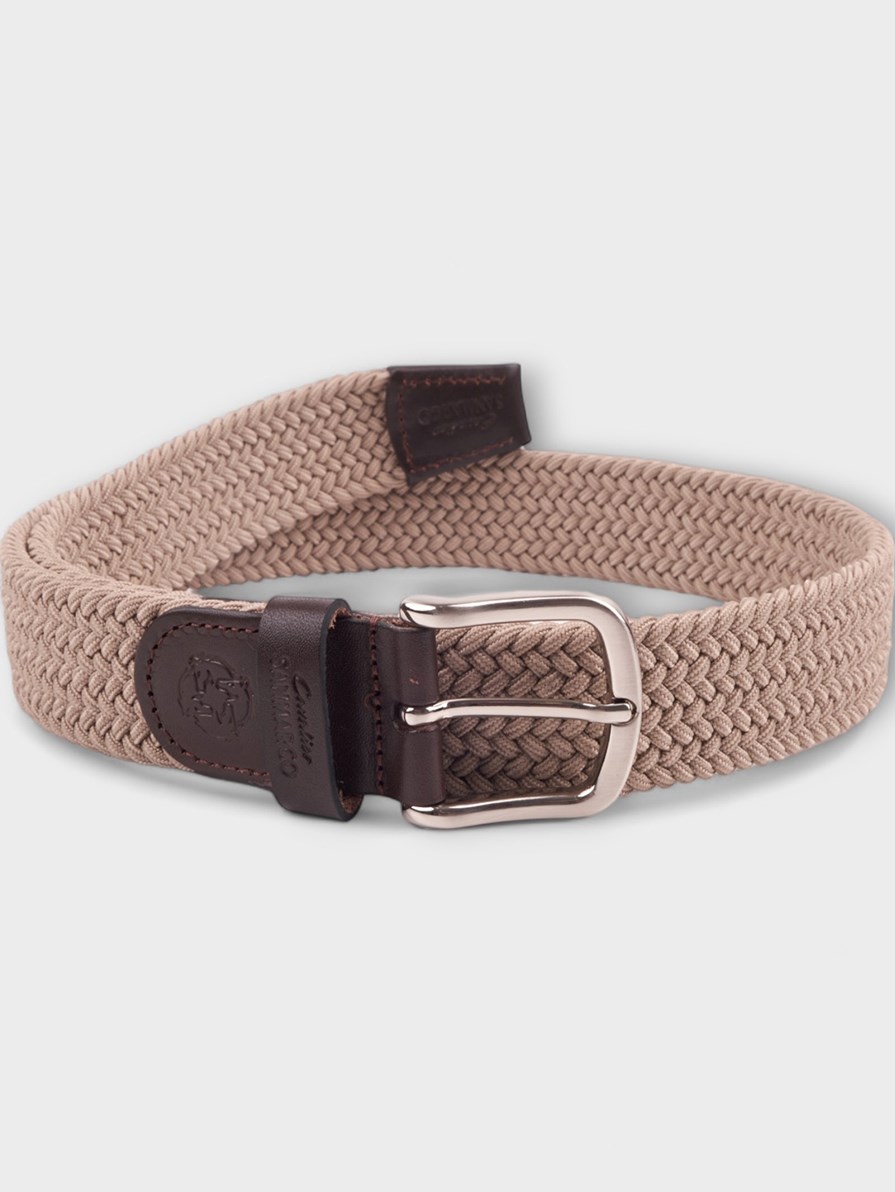 SANTORINI BEIGE ÖRGÜ KEMER