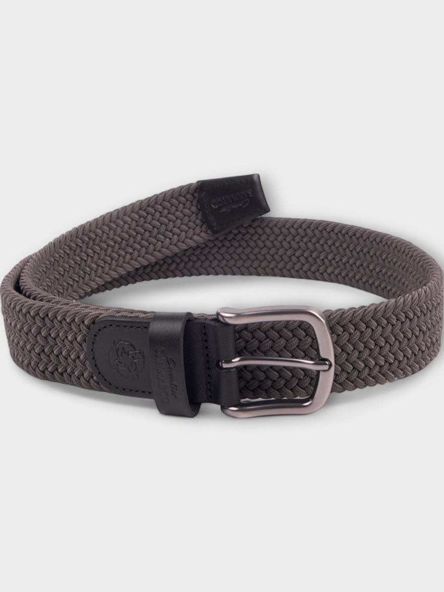 SANTORINI DARK GRAY ÖRGÜ KEMER