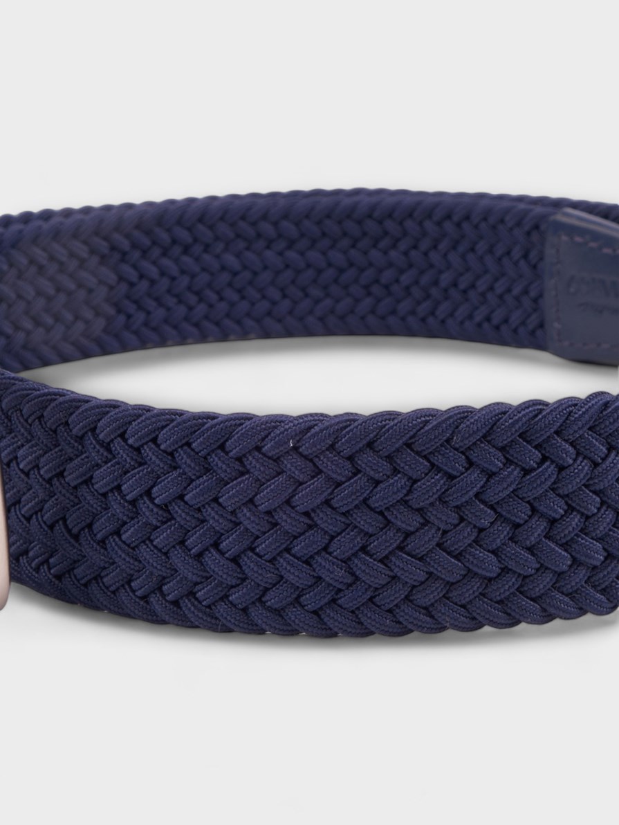 SANTORINI NAVY ÖRGÜ KEMER