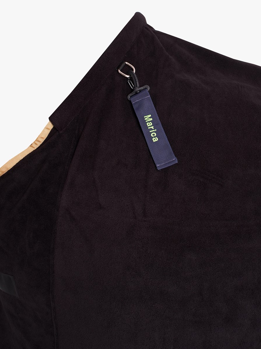 TORONTO-P BLACK/GOLD PONY - FLEECE BLANKET