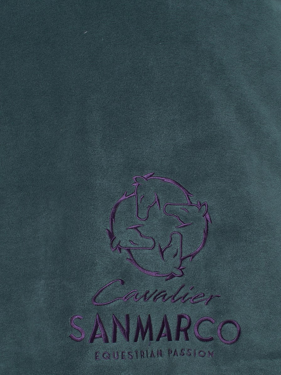 TORONTO-P GREEN/NAVY PONY - FLEECE BLANKET