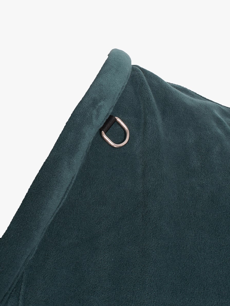 TORONTO-P GREEN/NAVY PONY - FLEECE BLANKET