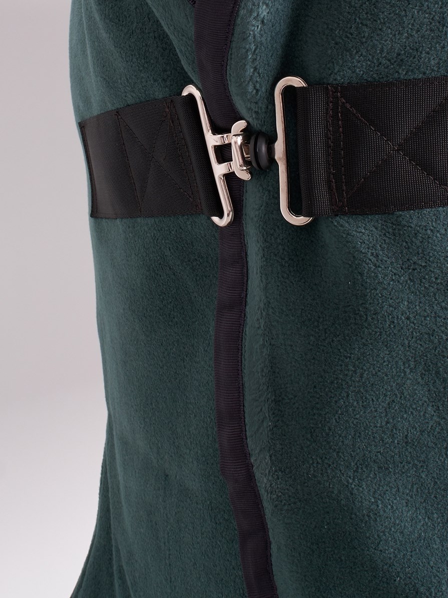 TORONTO-P GREEN/NAVY PONY - FLEECE BLANKET