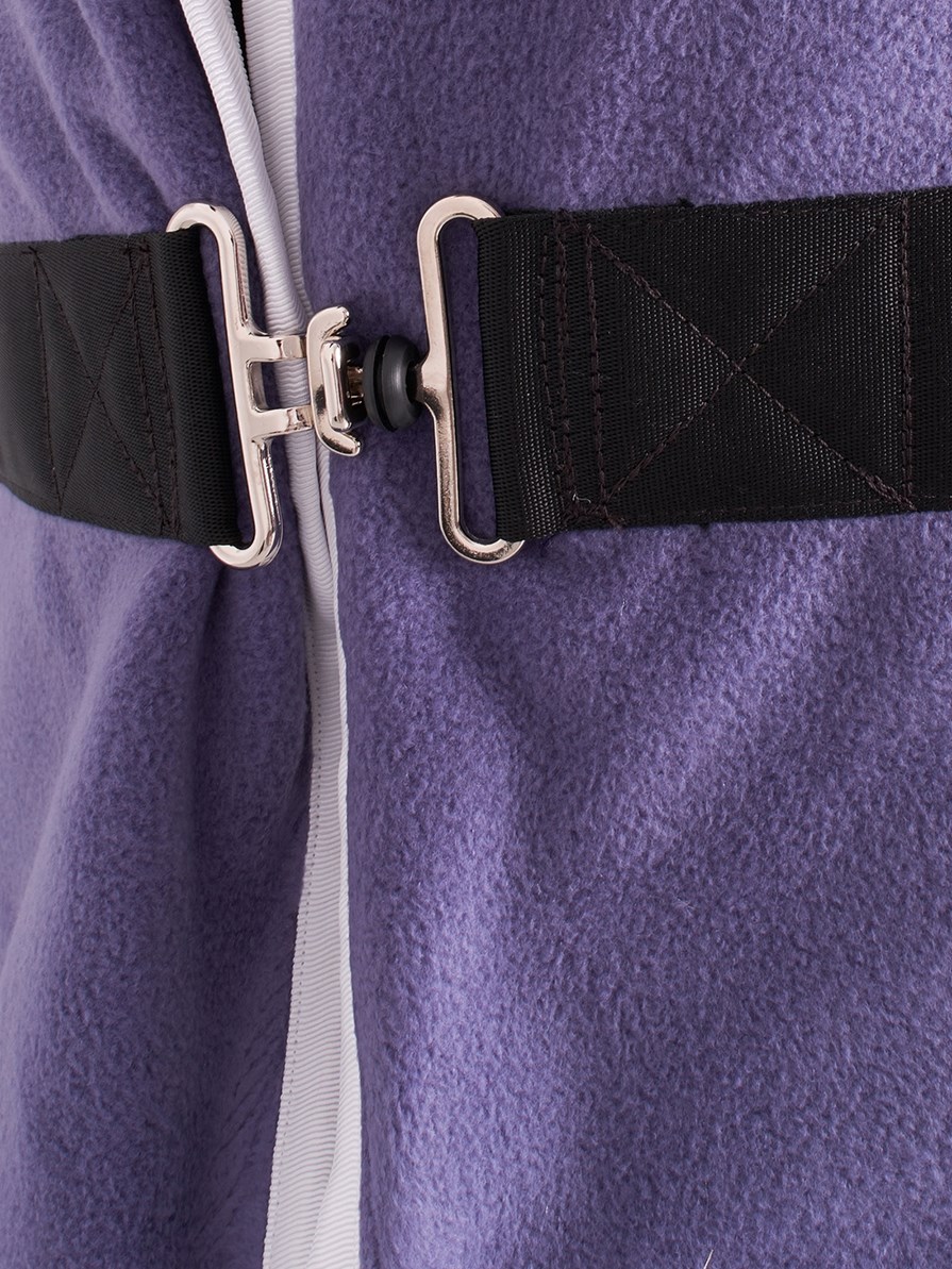 TORONTO-P LILAC/WHITE PONY - FLEECE BLANKET