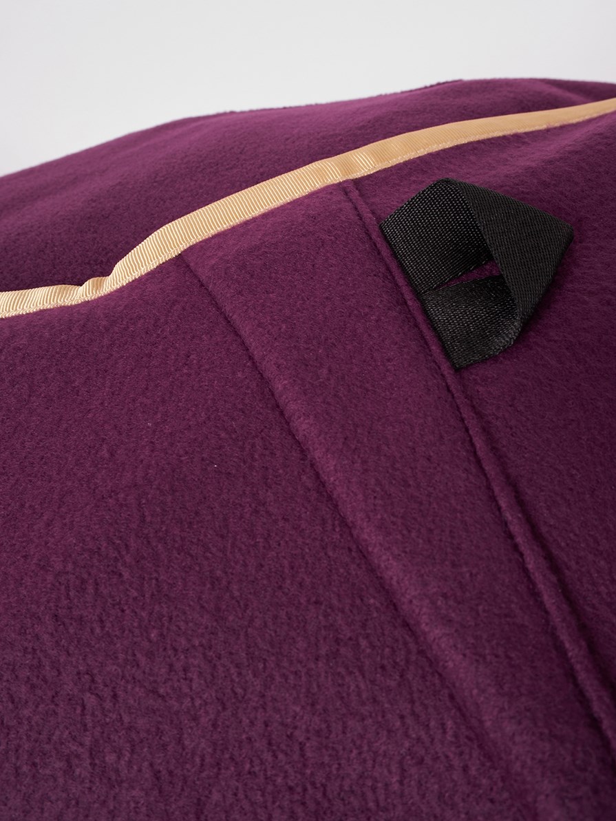 TORONTO-P PURPLE/GOLD PONY - FLEECE BLANKET