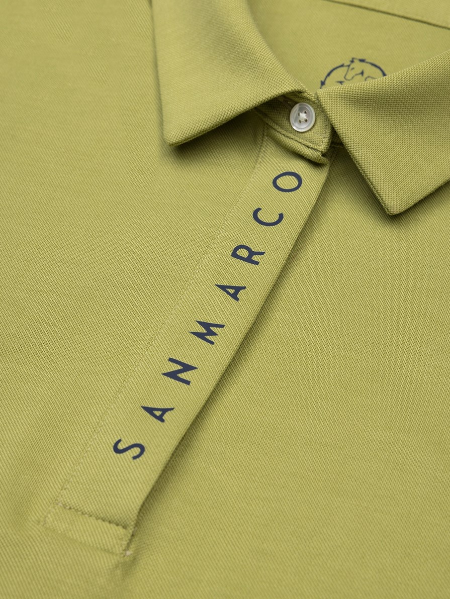 VALENCIA PISTACHIO GREEN WOMEN'S TECH TRAINING POLO SHORT SLEEVE 
