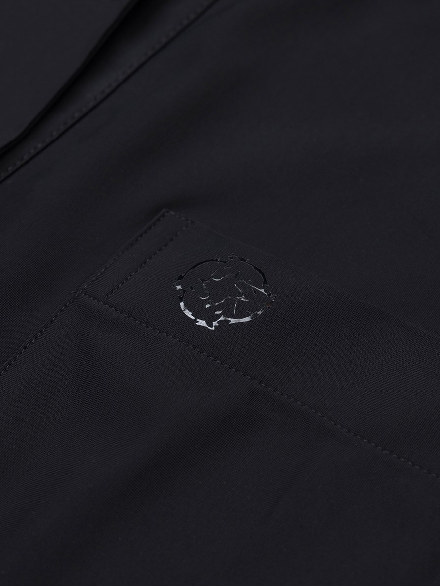 VENETA BLACK KADIN OVERSIZE CASUAL GÖMLEK 