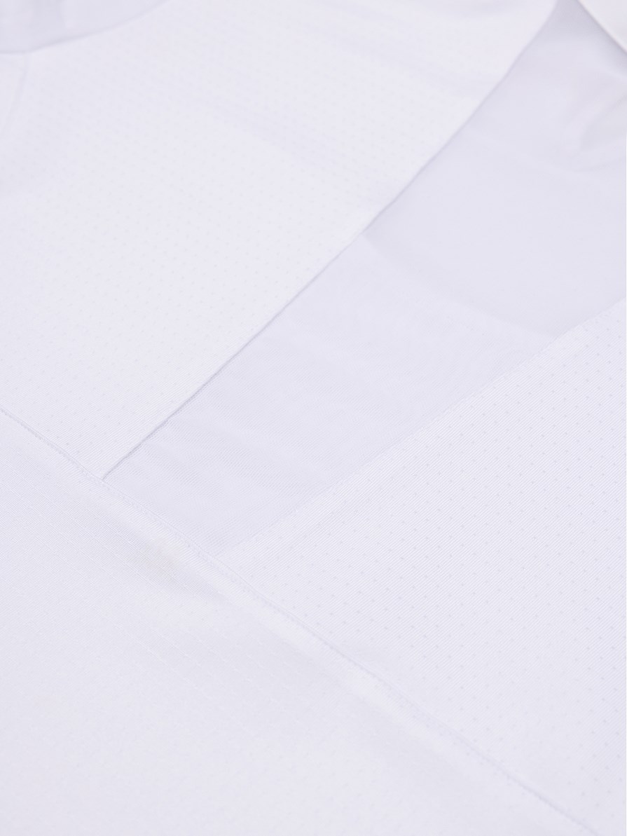 VERONA WHITE POLO DA CONCORSO DONNA MANICA CORTA