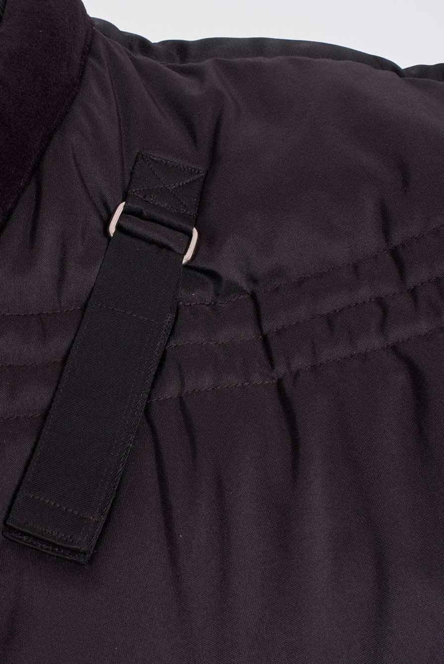 COPERTA DA BOX INVERNALE   -   FULL/PONY   BLACK/BLACK