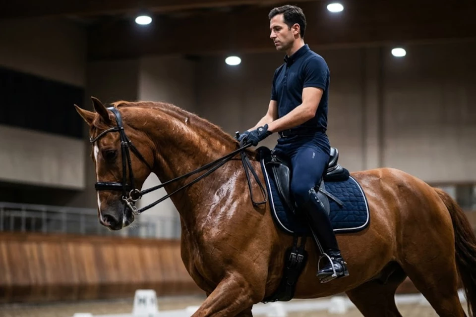 A Rider's Training Day: The Strategic Journey from Morning Prep to the Arena